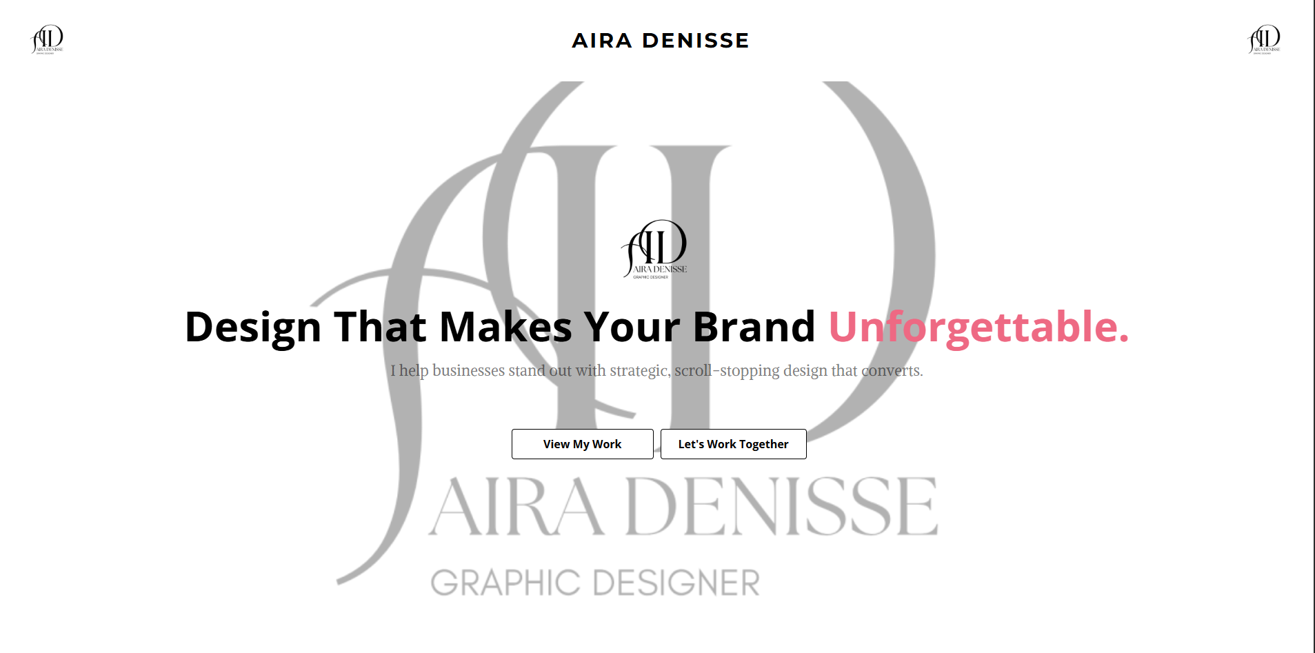 Aira Denisse portfolio