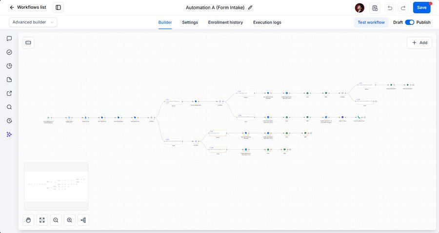 North City Roofing Automation A form intake workflow